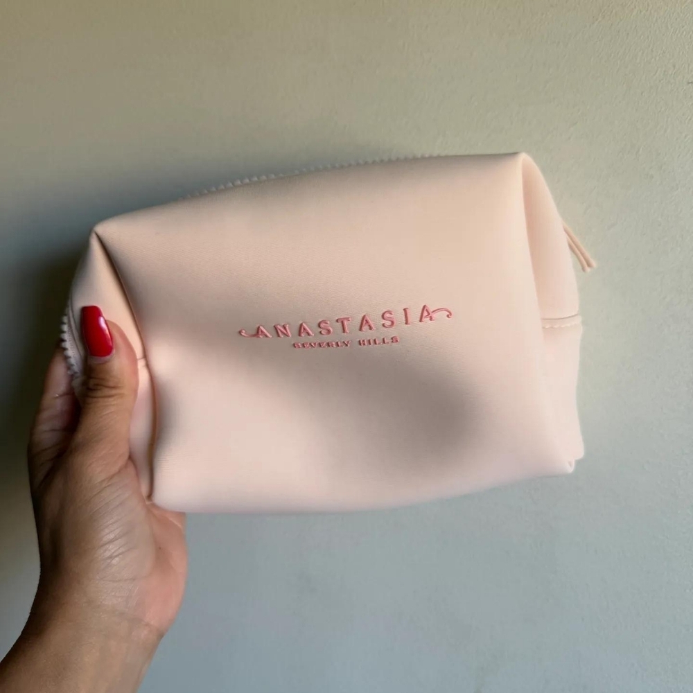 Anastasia Beverly Hills Blush Pink Cosmetic Pouch